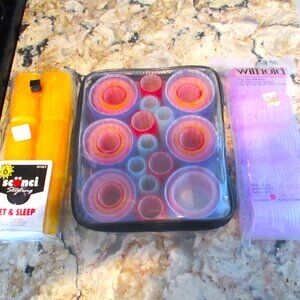 SCRUNCHI 3 SETS SELF HOLDING ROLLERS All New in Sealed Packages